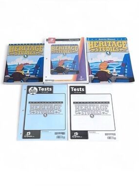 BJU PRESS HOMESCHOOL Heritage 4